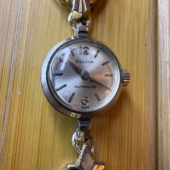 Ladies\' Vintage 4-Piece Watch Custom Bracelet Sterling 925 Silver Bulova/Timex main image 5
